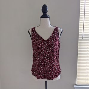Old Navy Leopard Print Tank Top